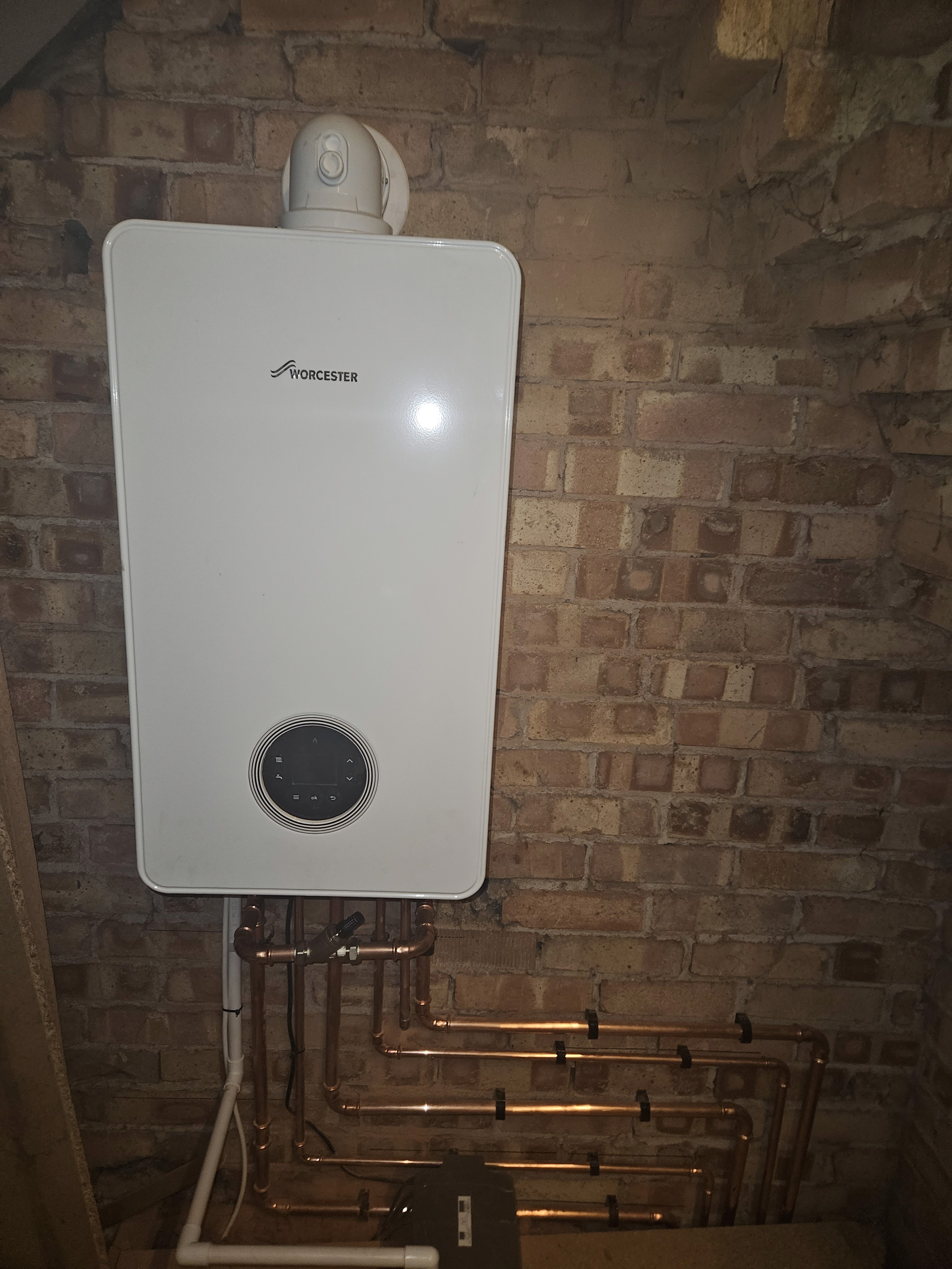 DK Gas Professional completed boiler installation